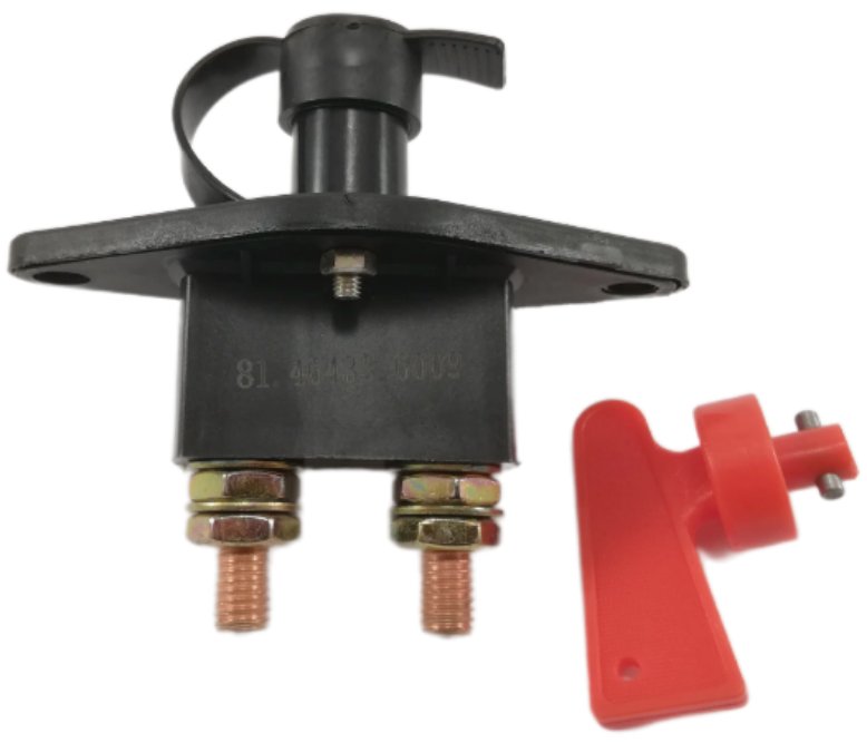 картинка Выключатель массы (с ключом) SHACMAN 81.25506.6033 от магазина Dulan.tj