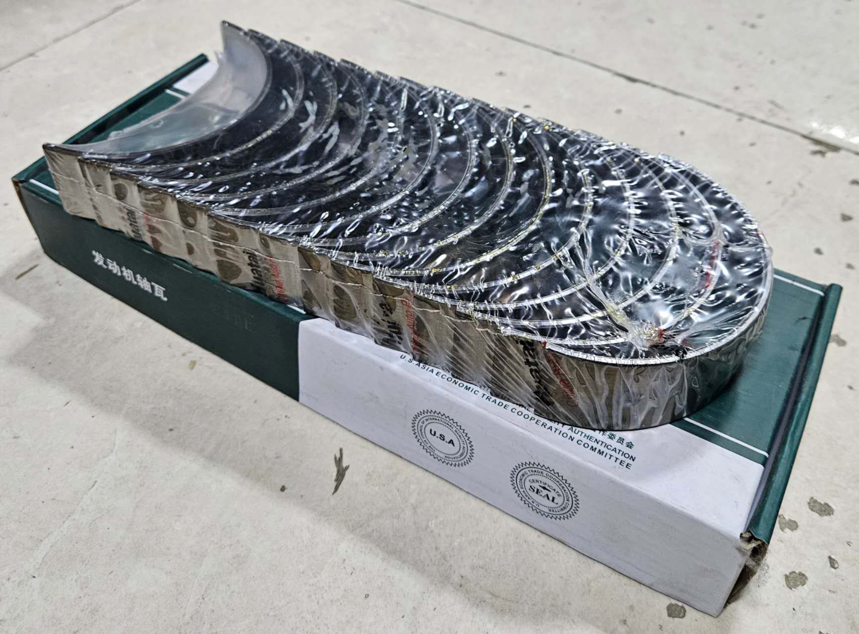 картинка Вкладыши коренные STD HUATAI, WD618, комплект 61800010128, 61800010132 от магазина Dulan.tj