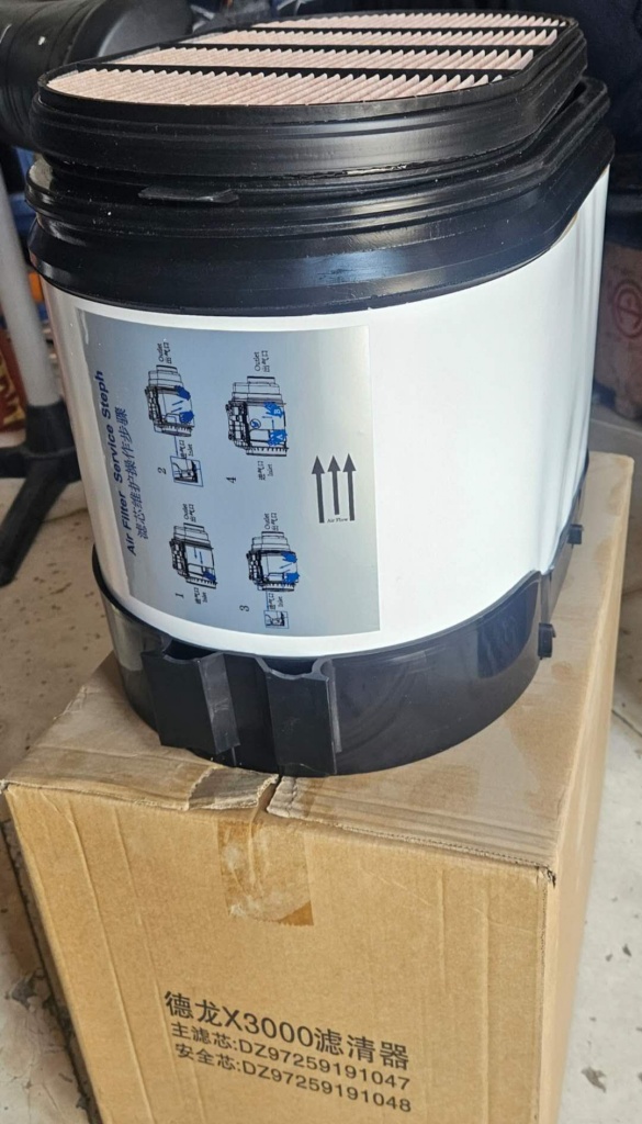 картинка Фильтр воздушный SHACMAN Х3000 Х5000 тягач (комплект) DZ97259191047, DZ97259191048 от магазина Dulan.tj