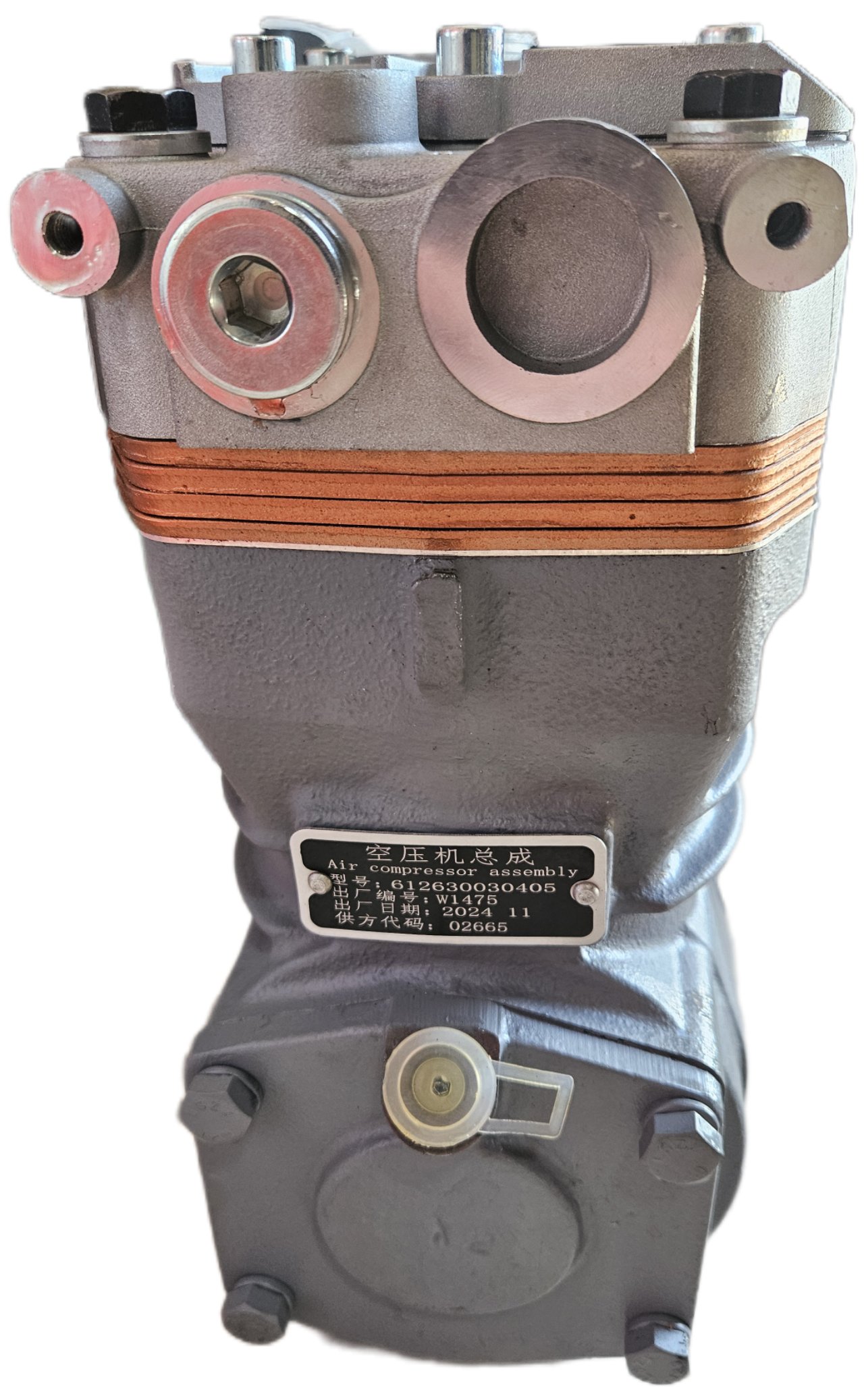 картинка Компрессор воздушный WP12 SHACMAN SHAANXI X3000 X5000 612630030405 от магазина Dulan.tj