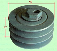 картинка Ролик натяжитель ремня Shacman/HOWO WD615 Евро2 61560060069/VG1560060069 от магазина Dulan.tj