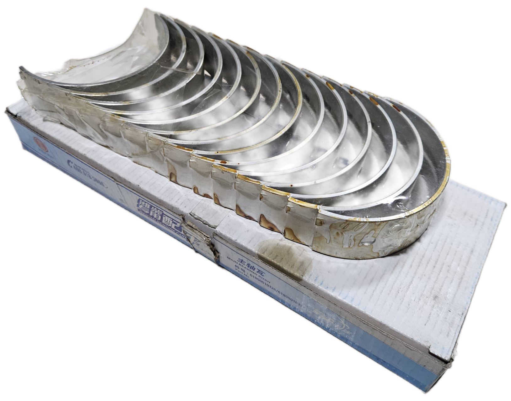 картинка Вкладыши коренные STD WEICHAI, WD618, комплект 61800010128, 61800010132 от магазина Dulan.tj