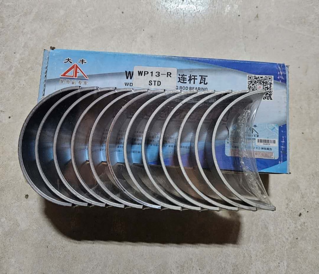 картинка Вкладыши шатунные STD WP13 SHACMAN 612600030069, 61230020018   от магазина Dulan.tj