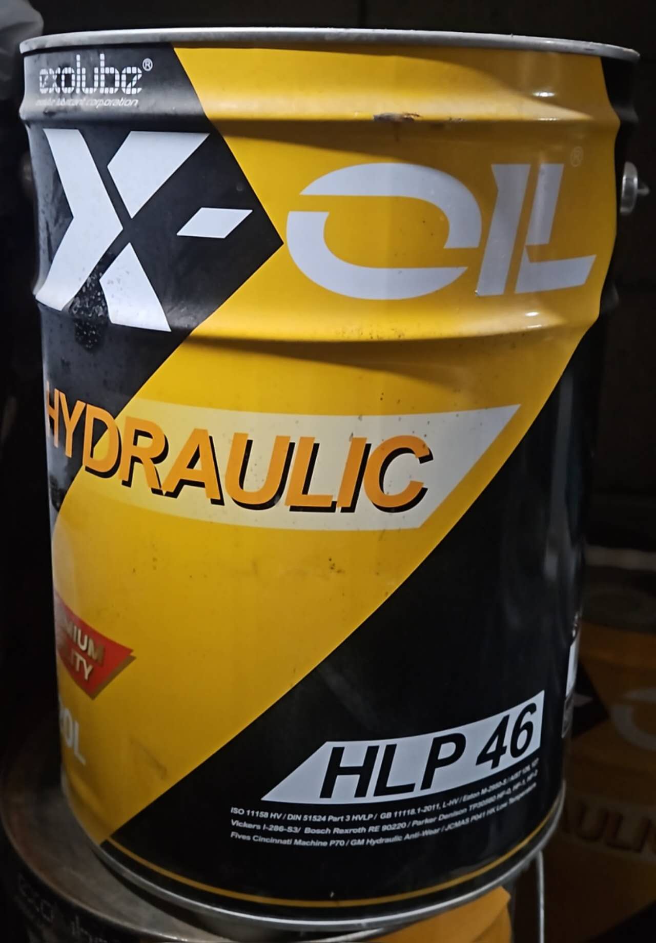 картинка Гидравлическое масло X-Oil Hydraulic HLP 46 20л от магазина Dulan.tj