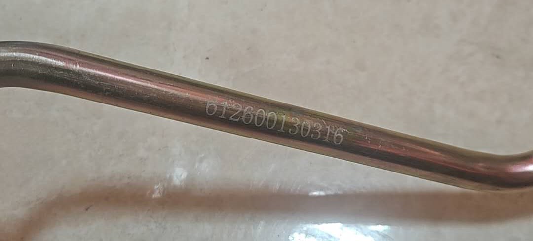 картинка Трубка водяная охлаждения воздушного компрессора (вход) - WP10 612600130316 от магазина Dulan.tj