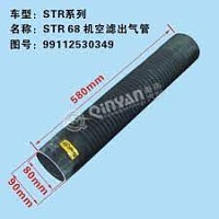 картинка Патрубок радиатора гофрированный 80х80х580 99112530349 от магазина Dulan.tj