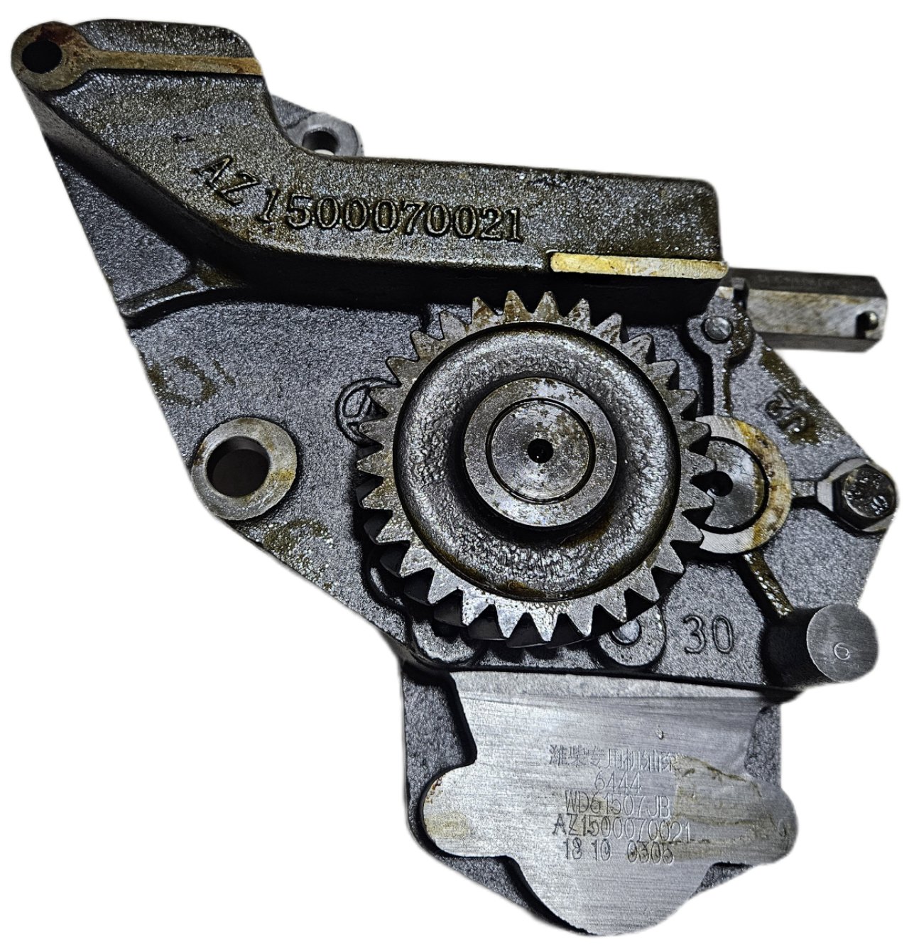 картинка Насос масляный WP10/WD615 SHACMAN/HOWO VG1500070021 от магазина Dulan.tj